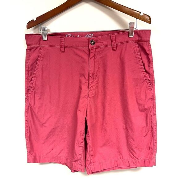 Eddie Bauer pink cotton shorts size 33 - Picture 1 of 6